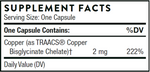 Thorne Copper Bisglycinate — view 3 — view 3