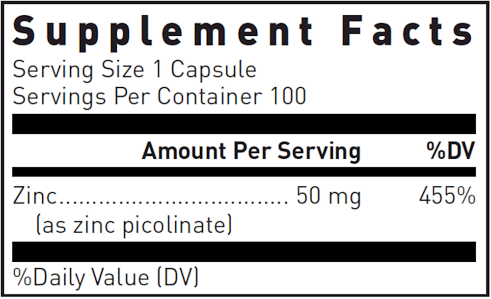 Douglas Labs Zinc Picolinate — view 3