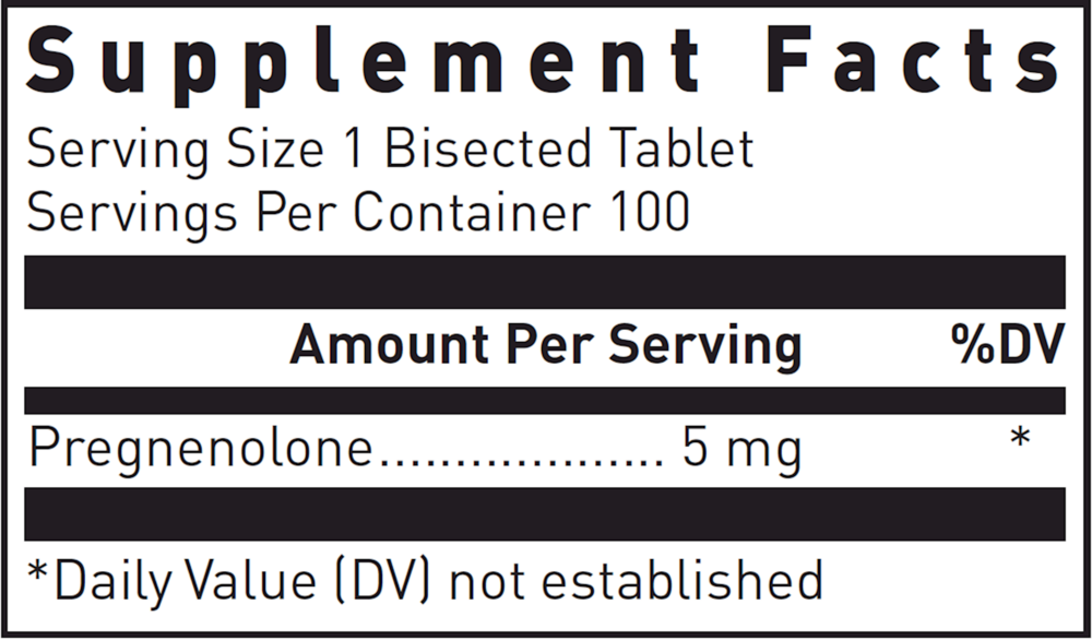 Douglas Labs Pregnenolone (5mg) — view 3