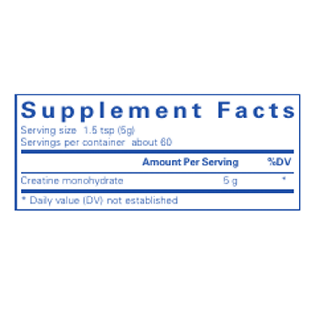 Pure Encapsulations Creatine Monohydrate Powder, 5g per Serving, Unflavored — view 3