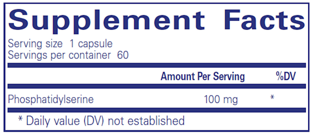 Pure Encapsulations PS 100 — view 3