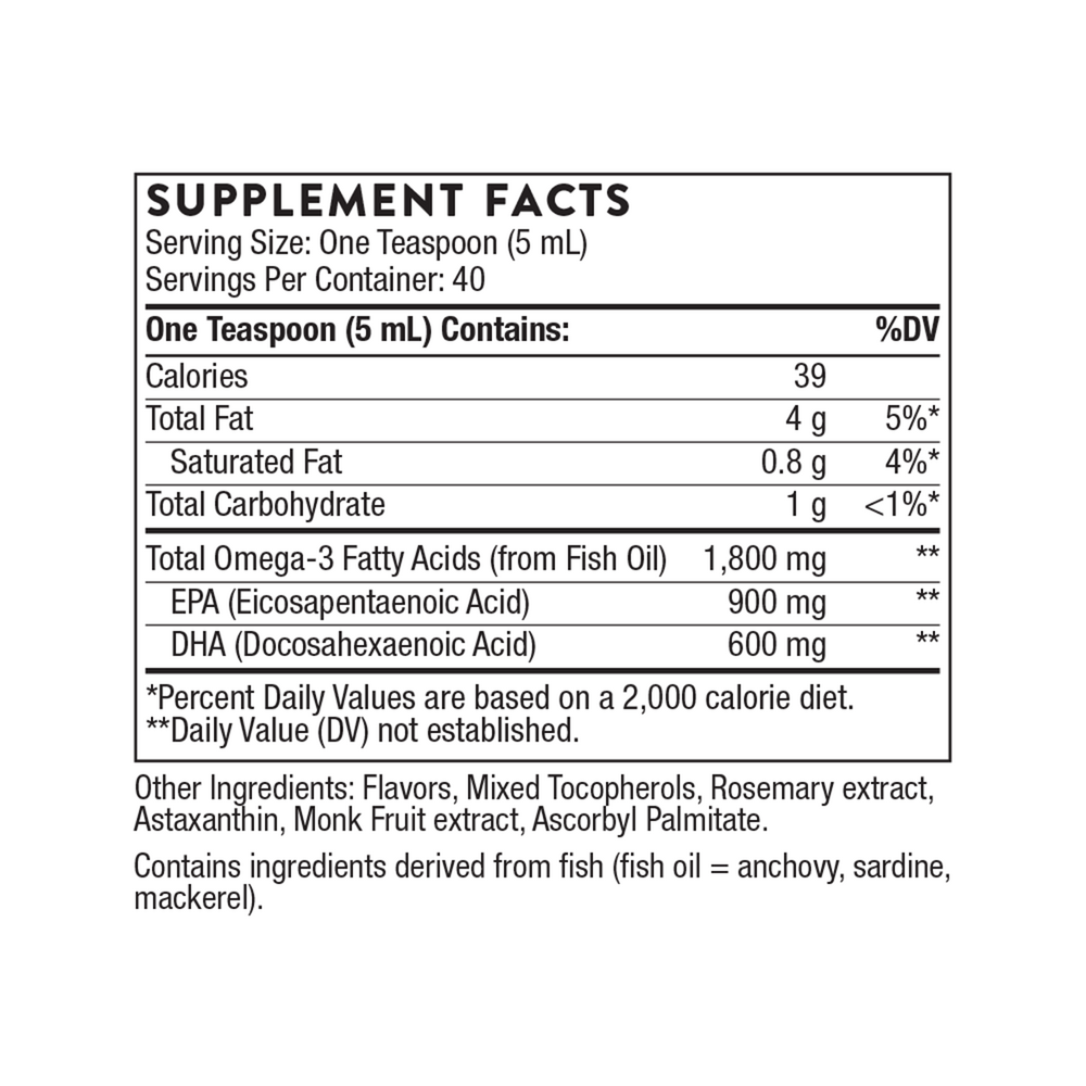 Thorne Omega Superb Lemon Berry EPA/DHA — view 3