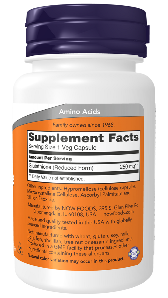 NOW Foods Glutathione — view 3