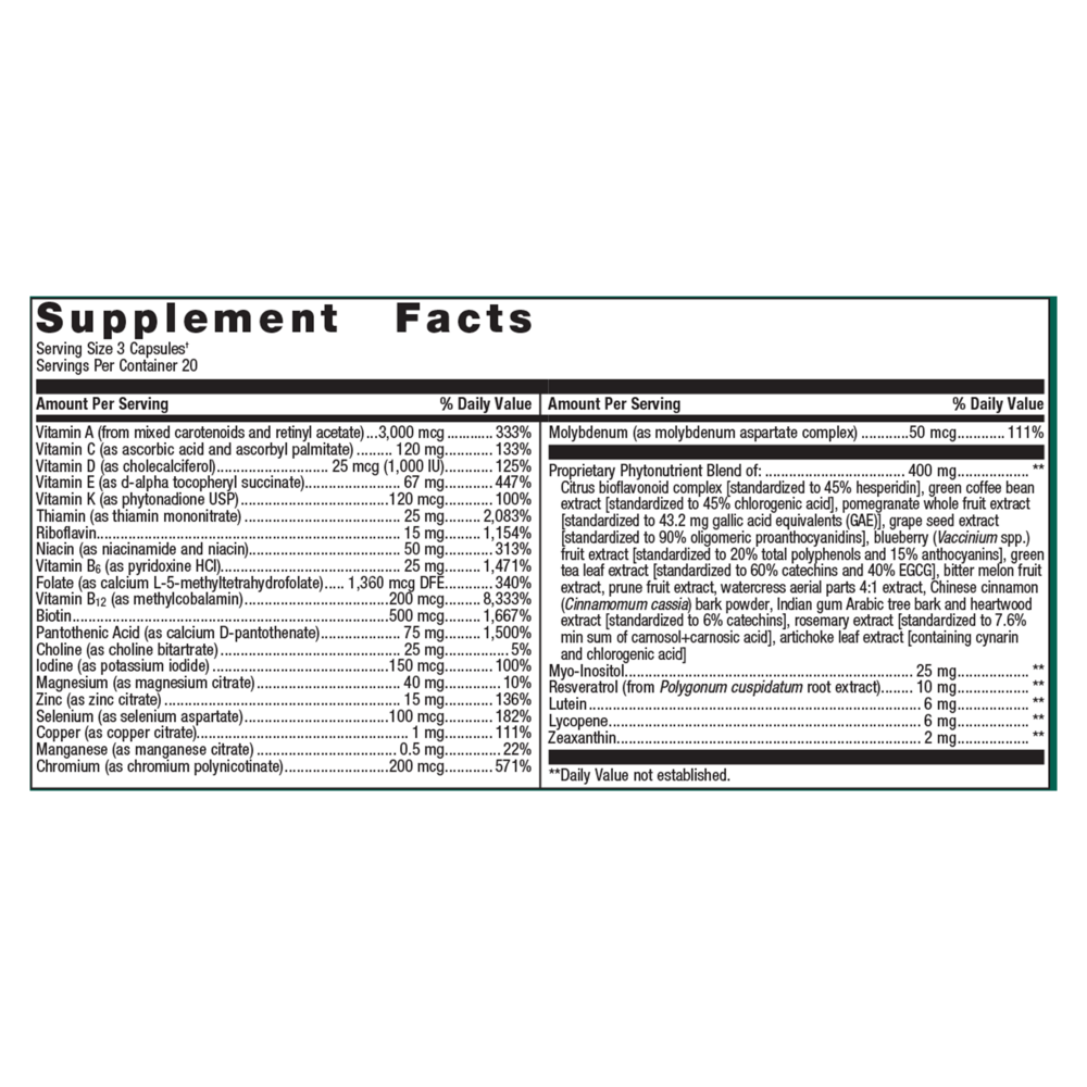 Metagenics PhytoMulti® Multivitamin Capsules — view 3
