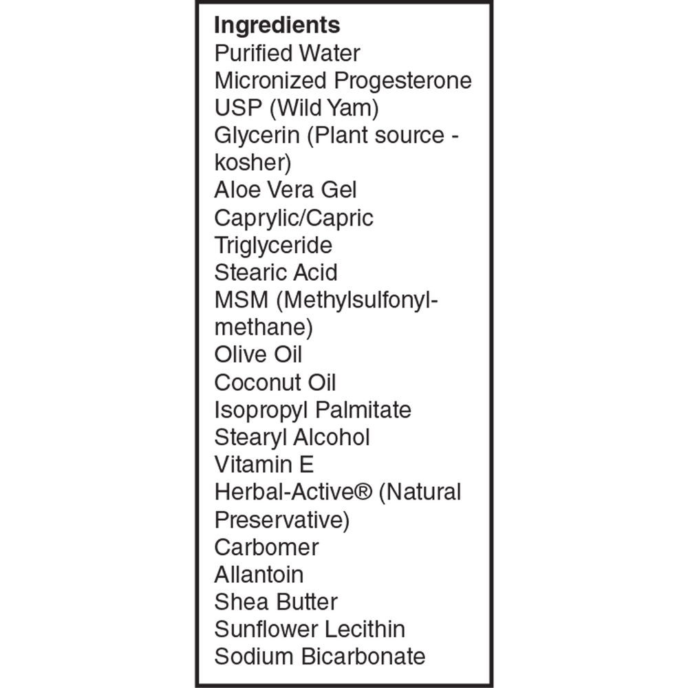Nutritional Frontiers Progesterone 50 Cream (California Only) — view 3