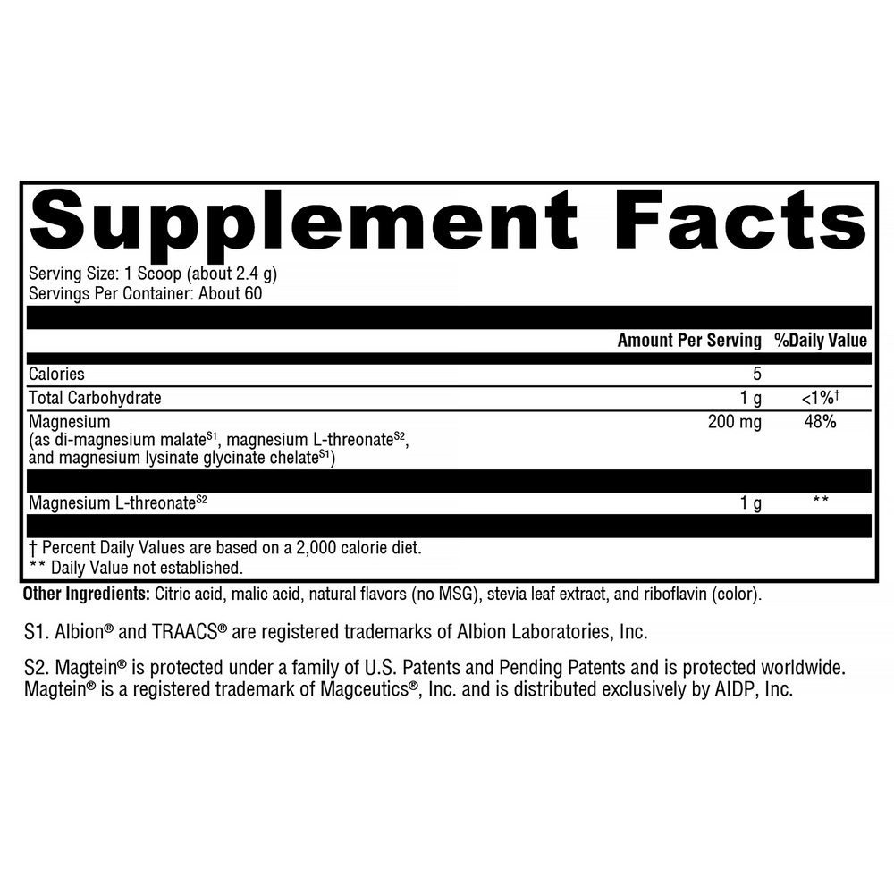 Xymogen OptiMag Neuro (Magnesium) Lemon-Lime — view 3