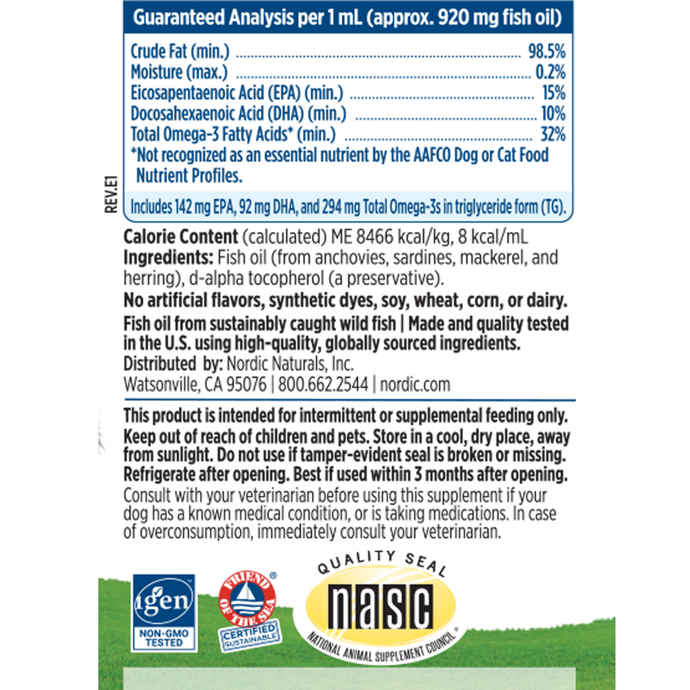 Nordic Naturals Omega-3 Pet (Cats and small dogs) — view 3