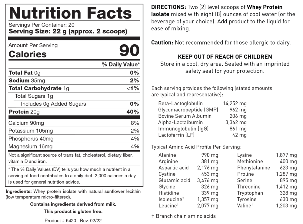 Biotics Research Whey Protein Isolate — view 3