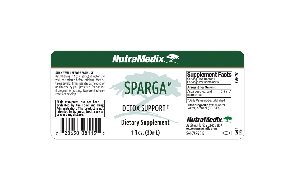 NutraMedix, LLC Sparga Sulphur Detox — view 3