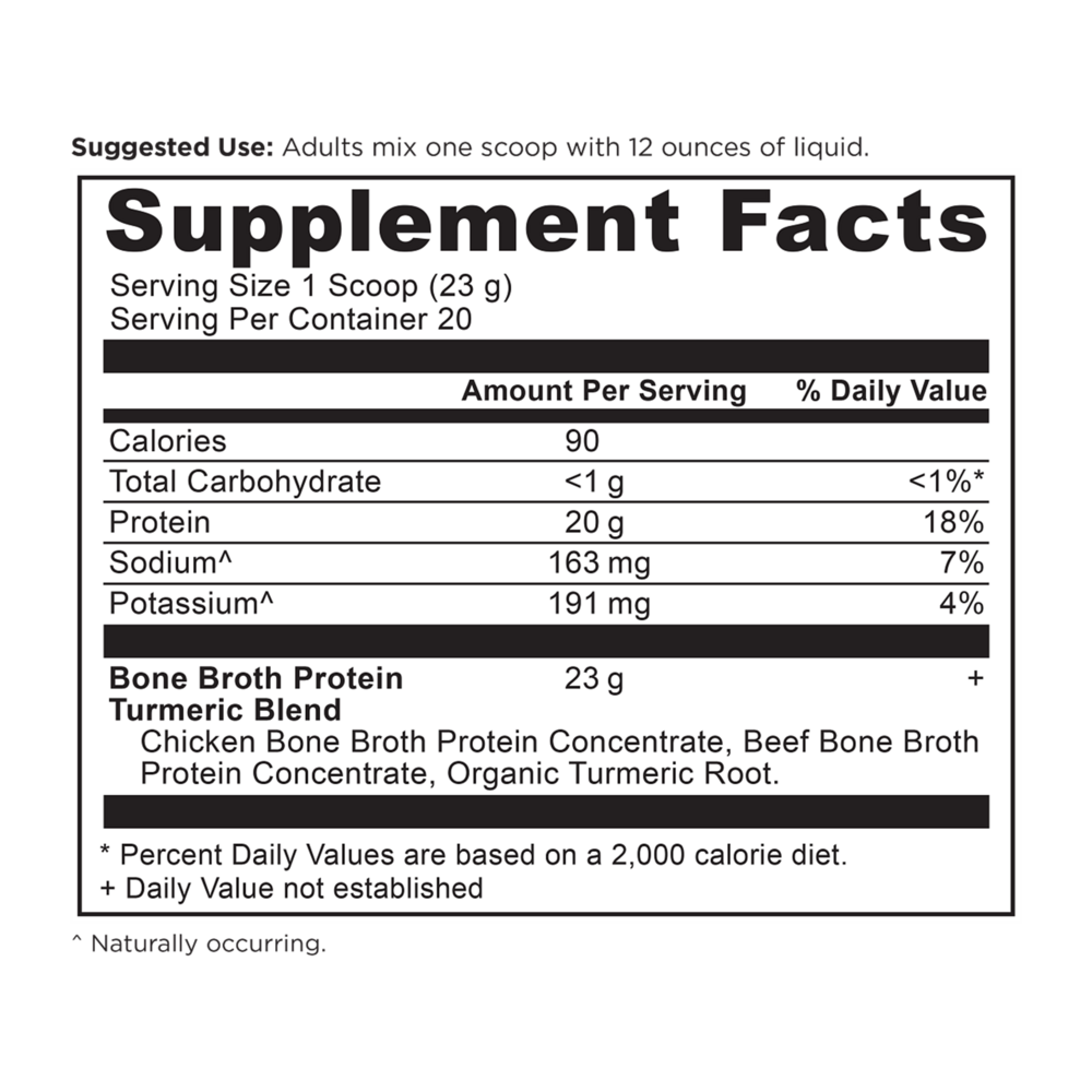 Ancient Nutrition Bone Broth Protein Turmeric — view 3