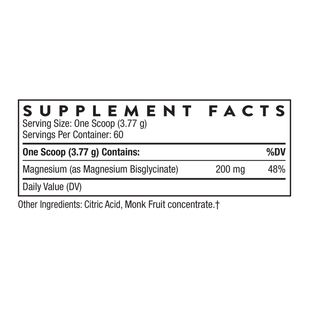 Thorne Magnesium Bisglycinate NSF — view 3