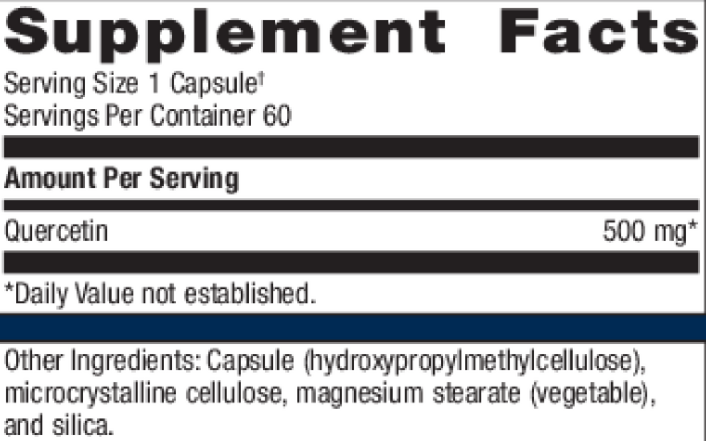 Metagenics Quercetin 500 — view 3
