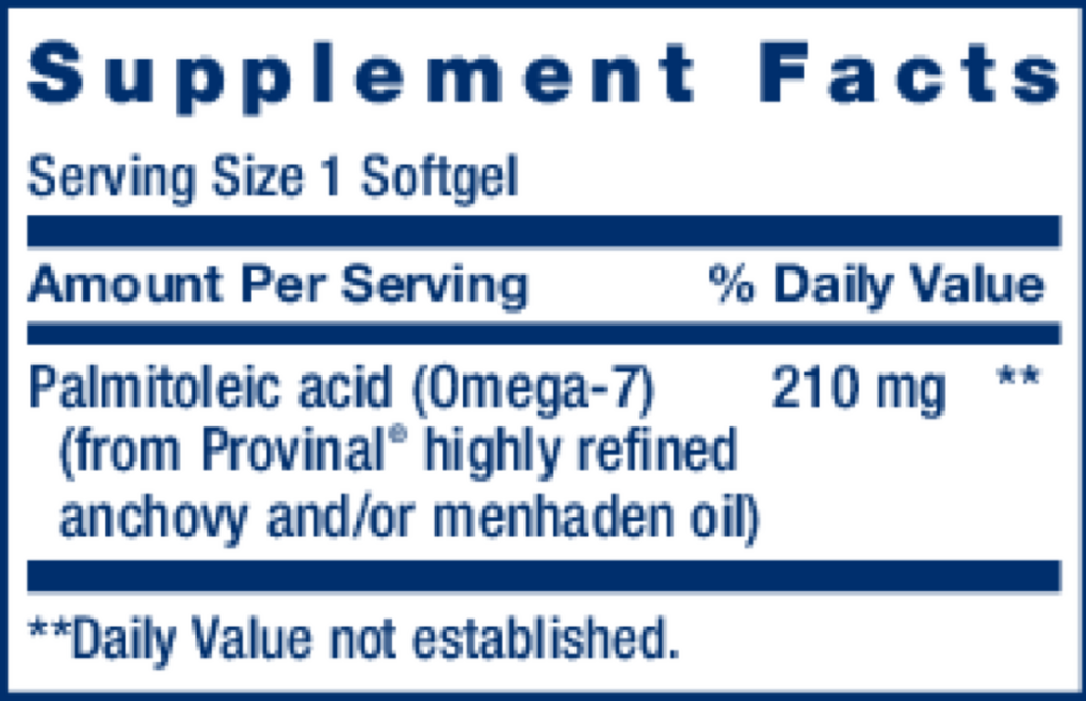 Life Extension Provinal Purified Omega-7 420mg — view 3