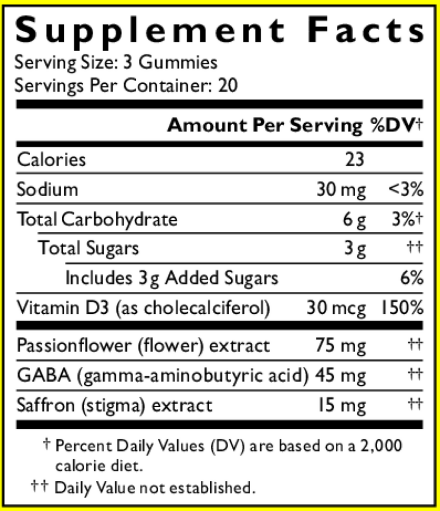 Nelson Bach Rescue Plus® Mood & Stress Support Gummy, Orange — view 3