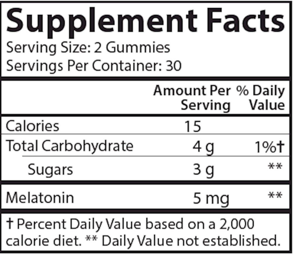 Carlson Labs Melatonin Gummies — view 3