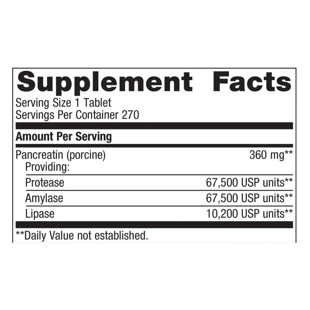 Metagenics SpectraZyme Pancreatic Enzymes — view 3