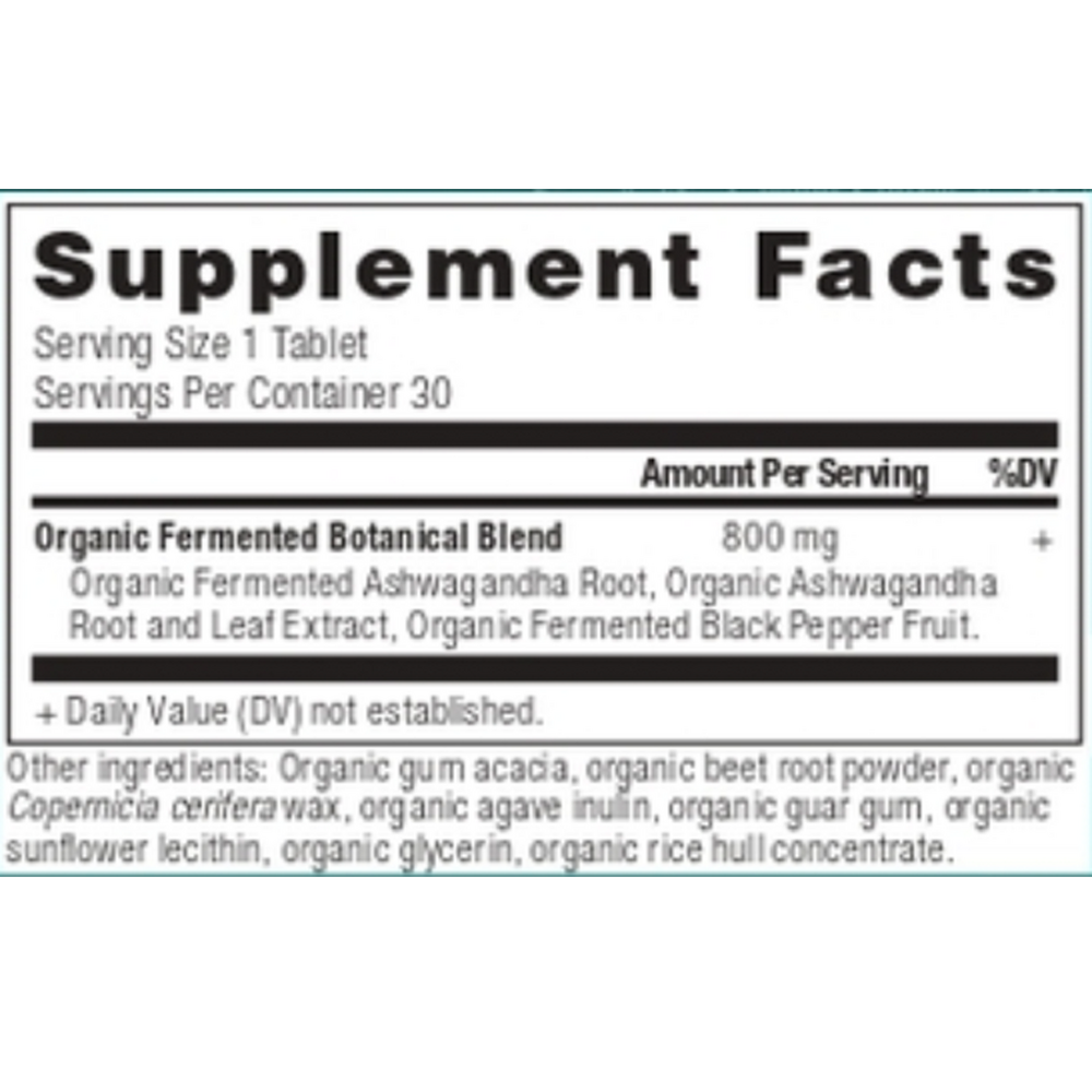 Ancient Nutrition Organic Ashwagandha Tablet — view 3