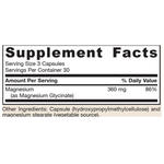 Jarrow Formulas Magnesium Glycinate — view 3 — view 4