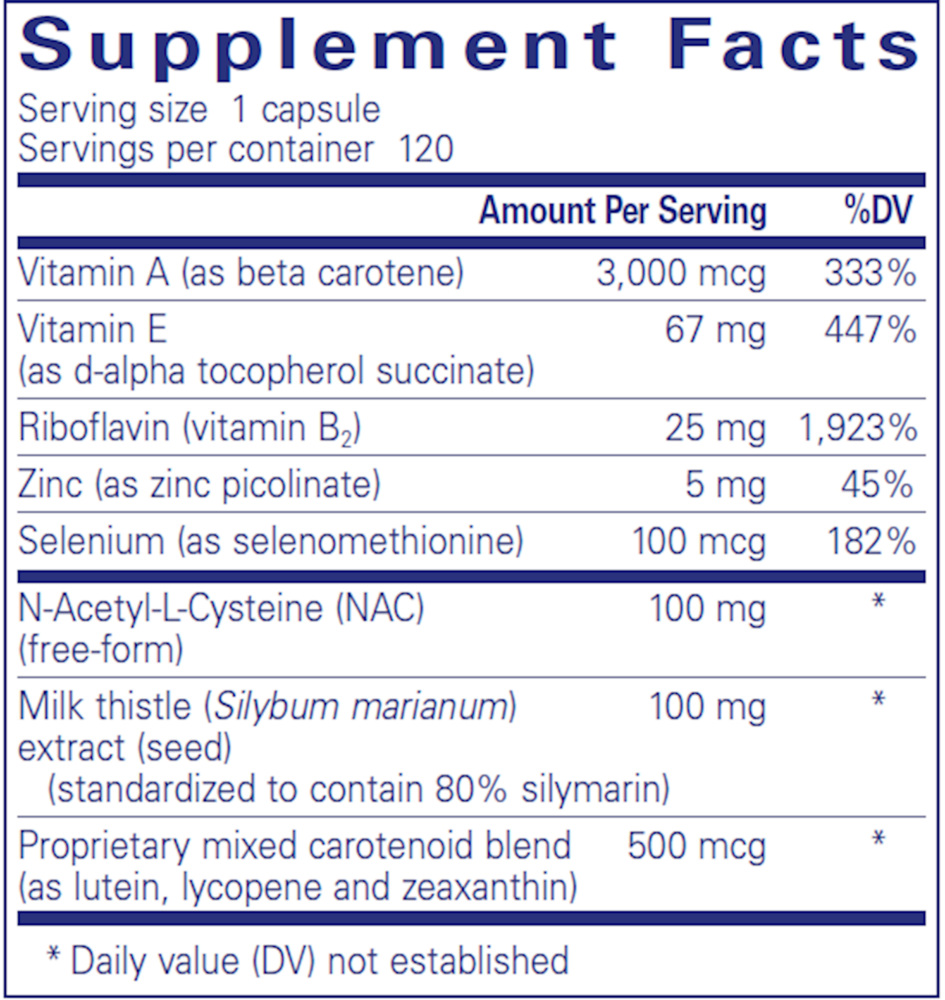 Pure Encapsulations Antioxidant Formula — view 3
