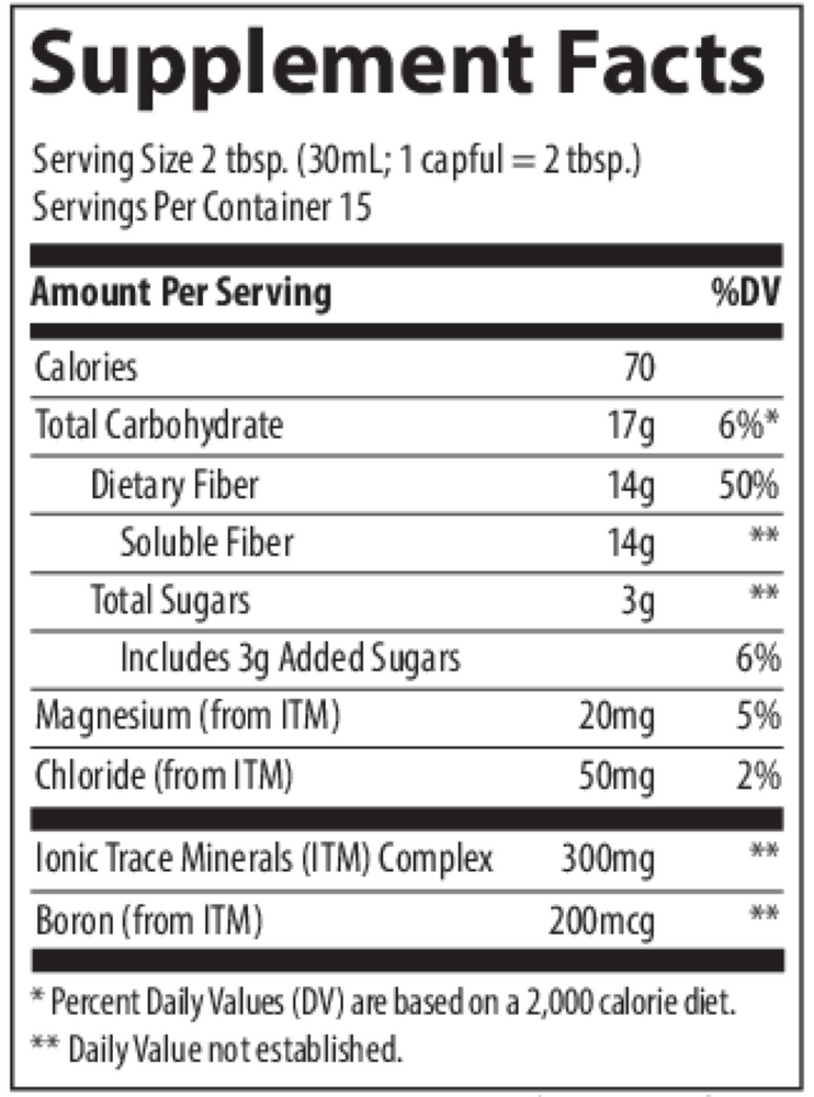 Trace Minerals Research Fiber — view 3