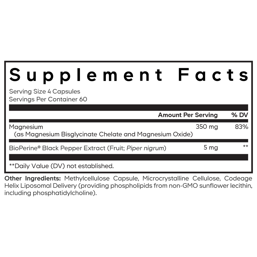 Codeage Liposomal Magnesium Glycinate — view 3