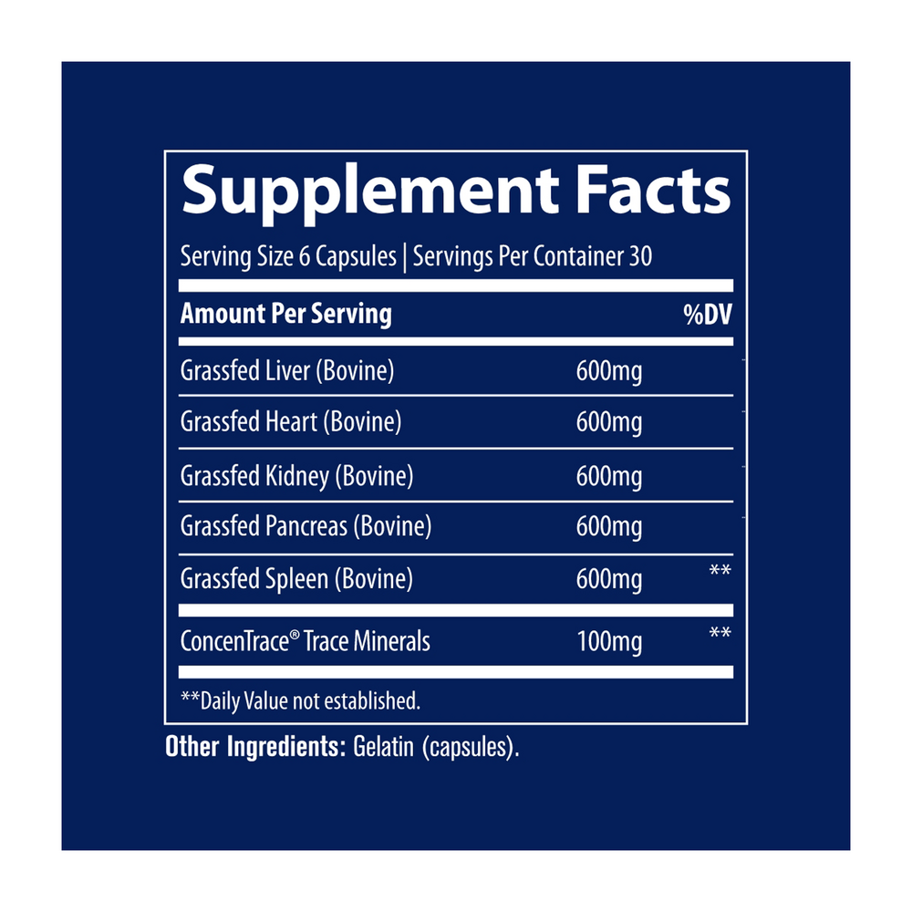 Trace Minerals Research Beef Organs — view 3
