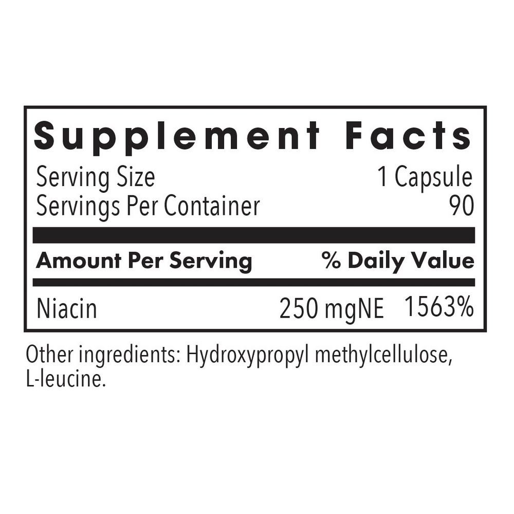 Allergy Research Group Niacin (Vit B3) — view 3