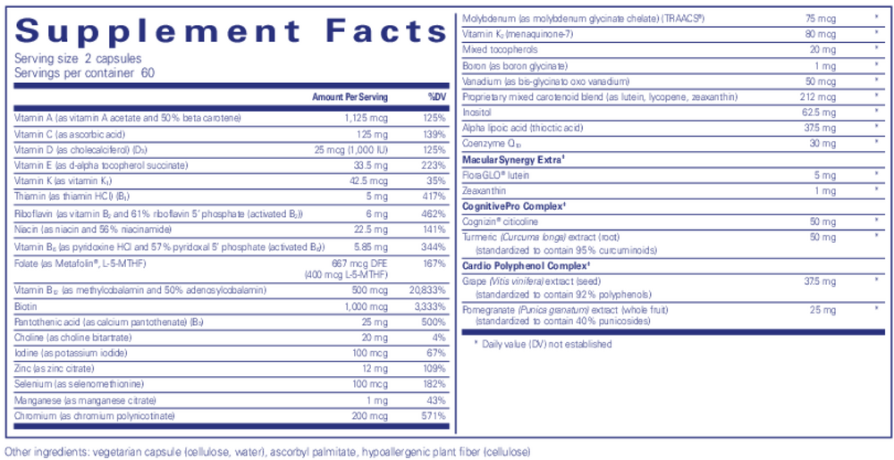 Pure Encapsulations Longevity Nutrients — view 3