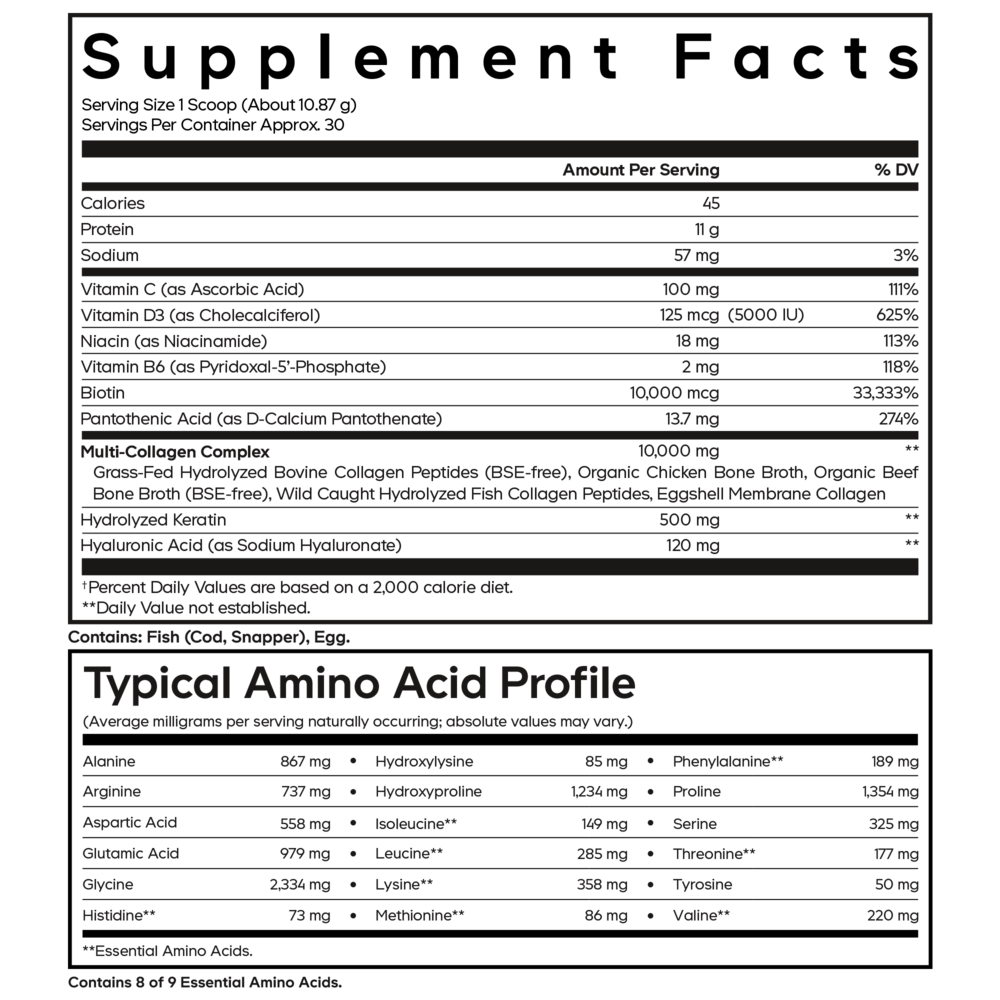 Codeage Multi Collagen Powder Platinum — view 3