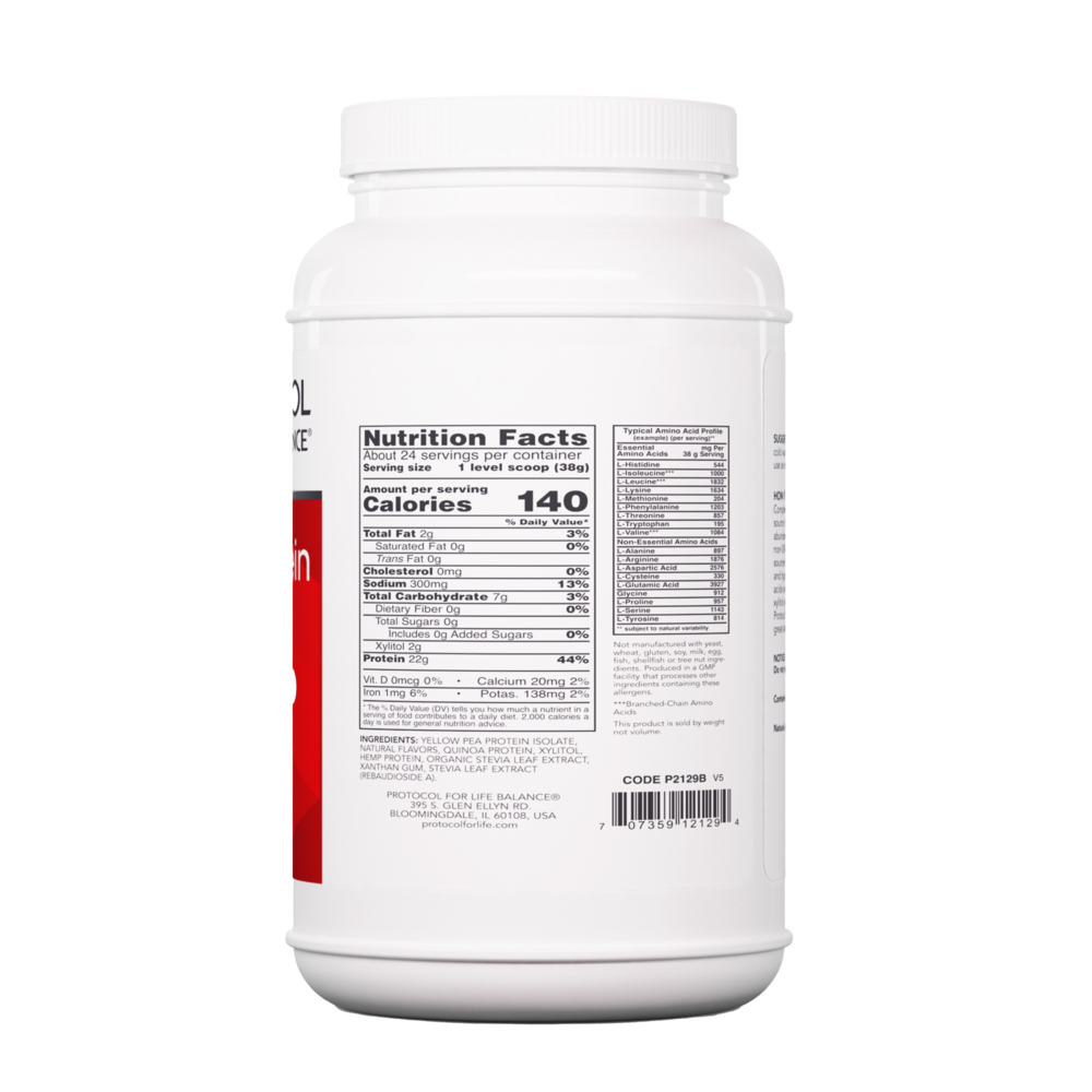Protocol for Life Balance Plant Protein Complete — view 3