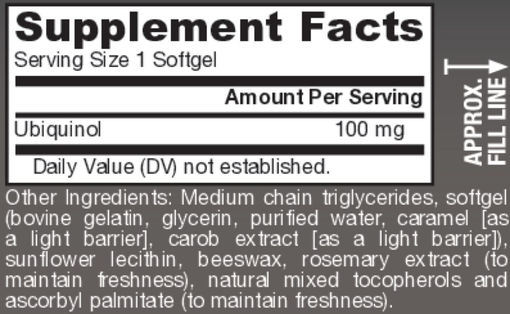 Jarrow Formulas QH-Absorb 100mg — view 3