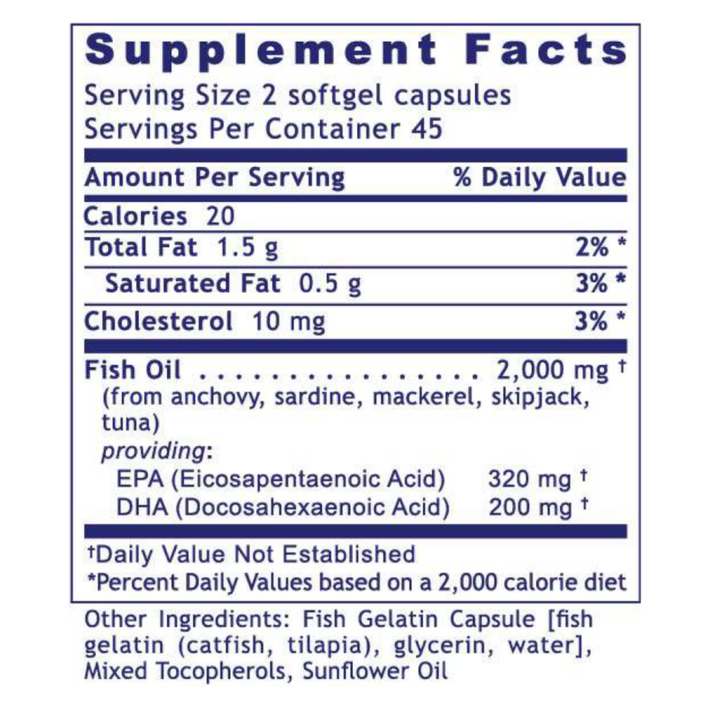 Premier Research Labs EPA/DHA Marine Softgels — view 3