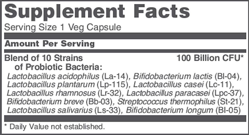 Protocol for Life Balance Probiotic-10 100 Billion — view 3