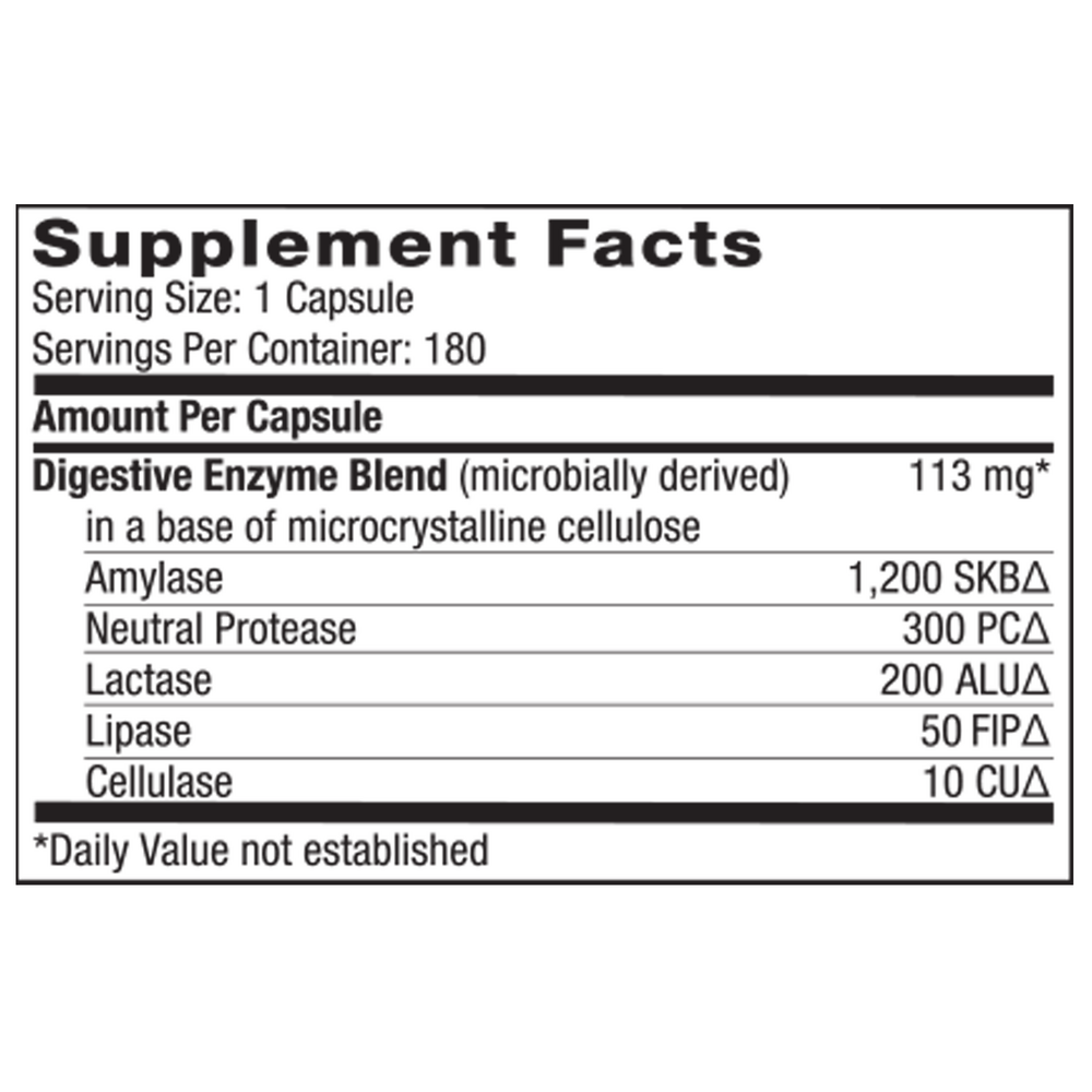 Klaire Labs/SFI Health Digestive Enzymes — view 3