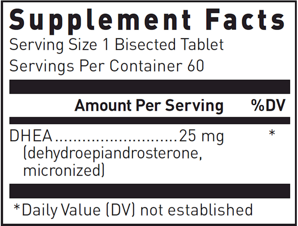 Douglas Labs DHEA 25mg (Dissolvable Tablet) — view 3