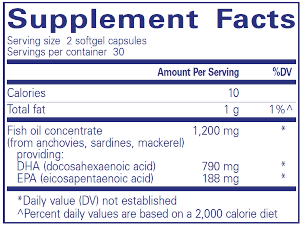 Pure Encapsulations DHA Ultimate — view 3