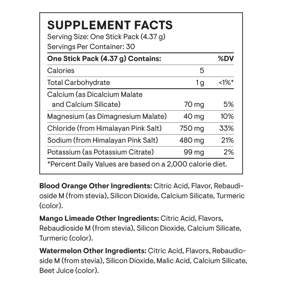 Thorne Daily Electrolytes Variety Pack — view 3