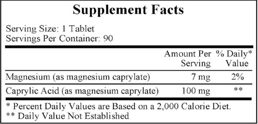 Ecological Formulas/Cardiovascular Research Caprystatin — view 3