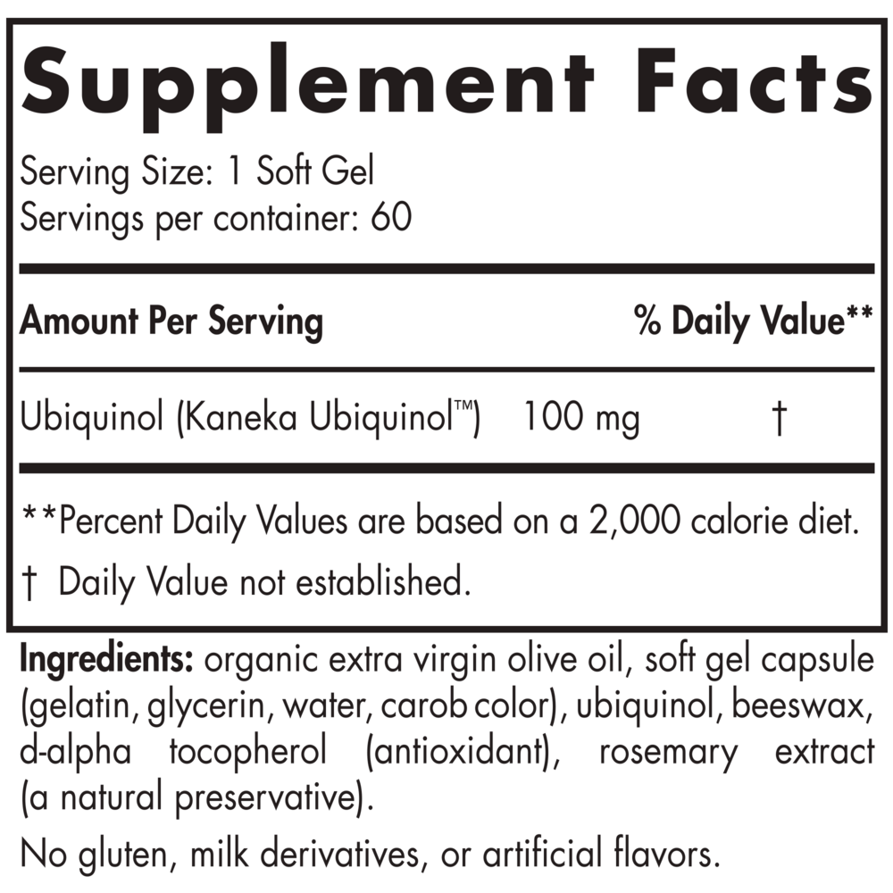 Nordic Naturals Nordic CoQ10 Ubiquinol™ — view 3