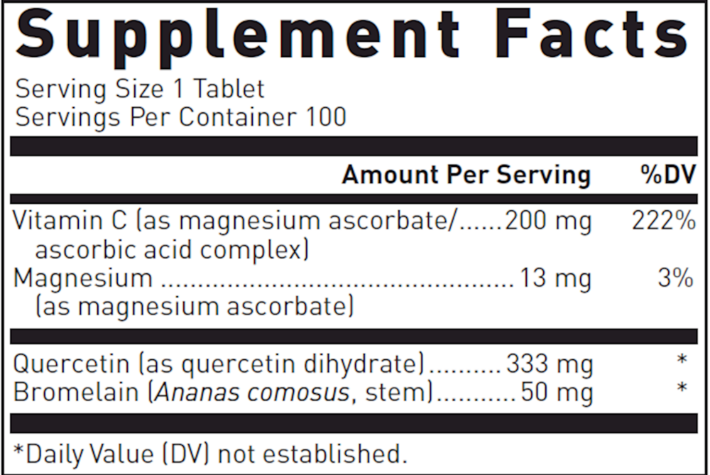 Douglas Labs Quercetin Bromelain Complex — view 3