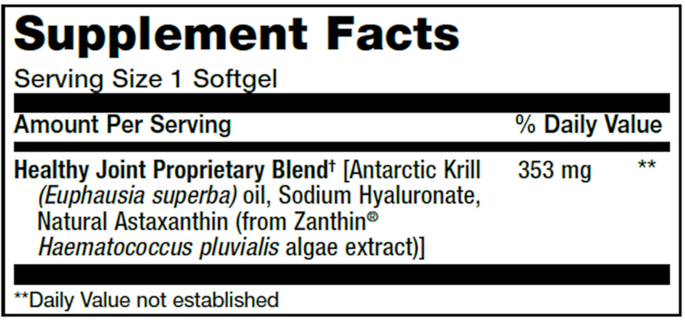 Life Extension Krill Healthy Joint Formula — view 3