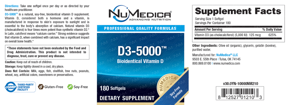 NuMedica D3-5000™ — view 3