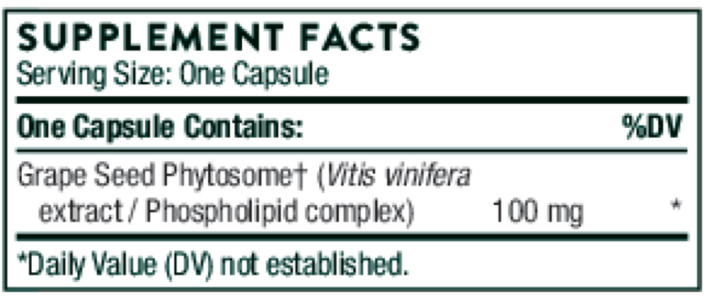 Thorne Grape Seed Extract (formerly O.P.C.-100) — view 3