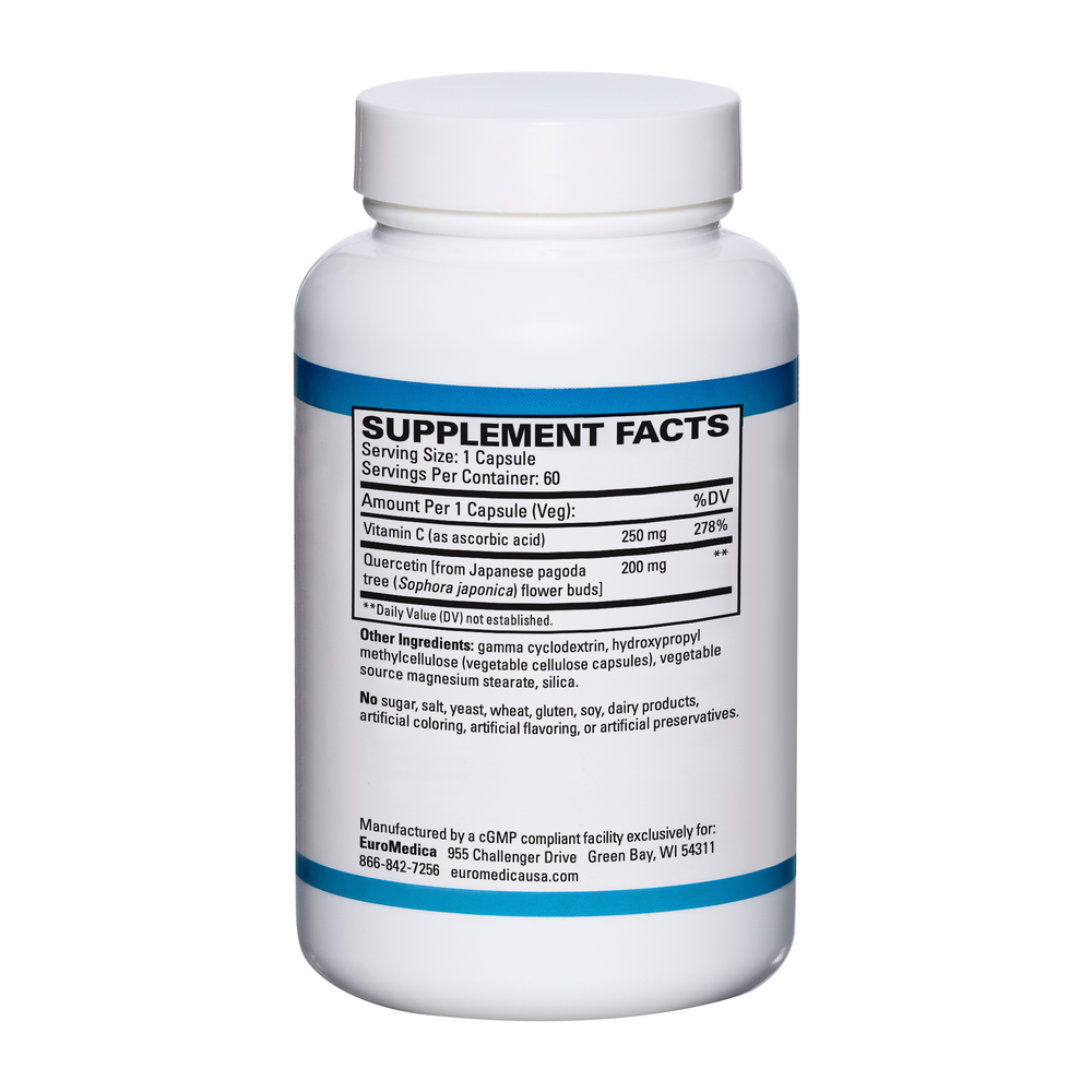 EuroMedica Quercetin Plus Vitamin C — view 3