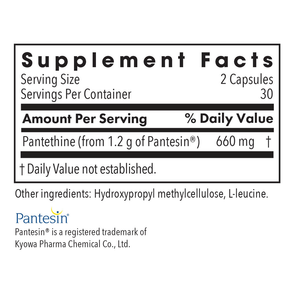 Allergy Research Group Pantethine 330mg — view 3