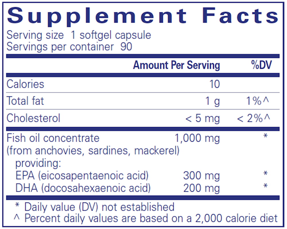 Pure Encapsulations EPA/DHA Essentials — view 3