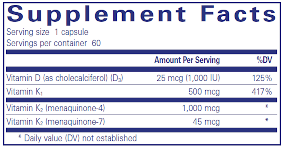 Pure Encapsulations Synergy K — view 3