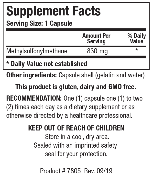 Biotics Research MSM — view 3