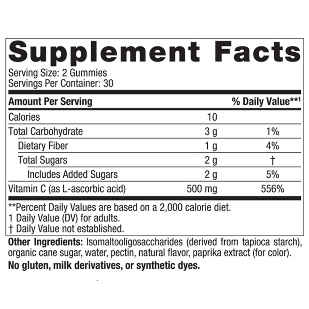 Nordic Naturals Extra Strength Vitamin C Gummies — view 3