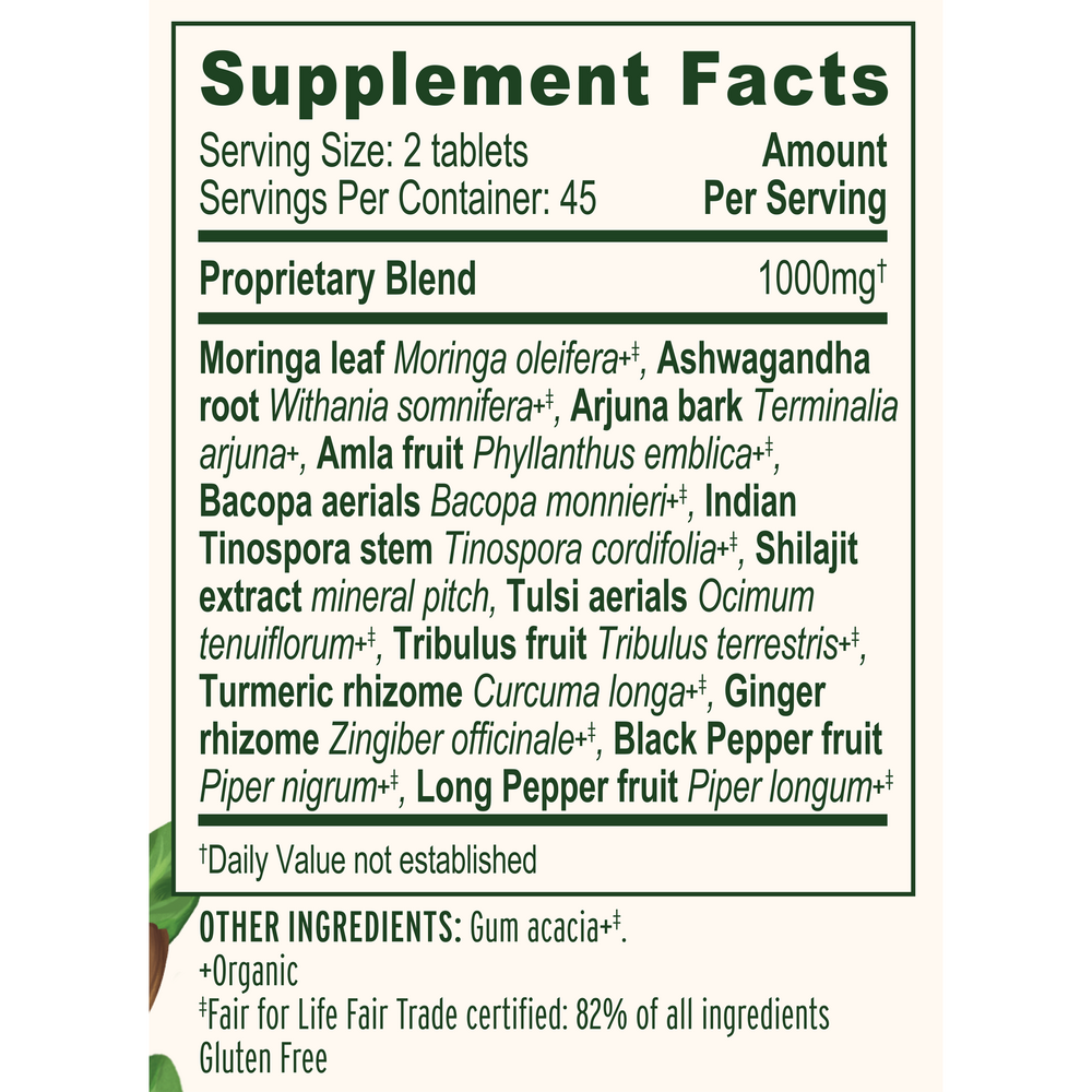 Banyan Botanicals Everyday Endurance Tablets — view 3